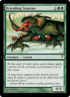 (image for) Brooding Saurian (Foil)