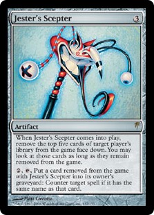 (image for) Jester's Scepter (Foil)