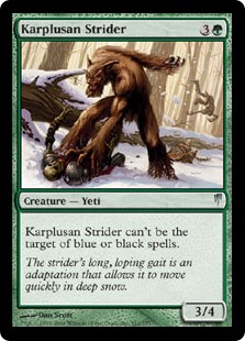 (image for) Karplusan Strider (Foil)