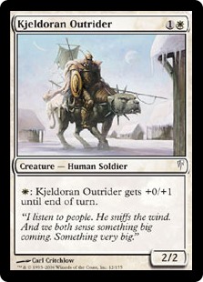 (image for) Kjeldoran Outrider (Foil)