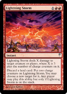(image for) Lightning Storm (Foil)