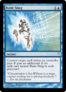 (image for) Rune Snag (Foil)