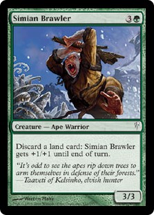 (image for) Simian Brawler (Foil)