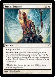 (image for) Sun's Bounty (Foil)