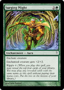 (image for) Surging Might (Foil)