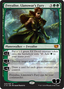 (image for) Freyalise, Llanowar's Fury