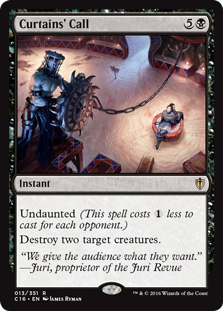 (image for) Curtains' Call