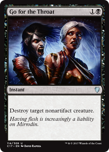 (image for) Go for the Throat