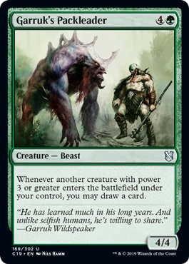 (image for) Garruk's Packleader