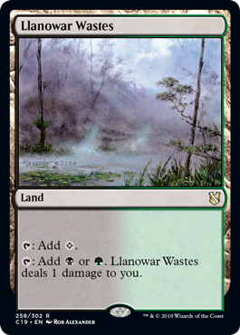 (image for) Llanowar Wastes