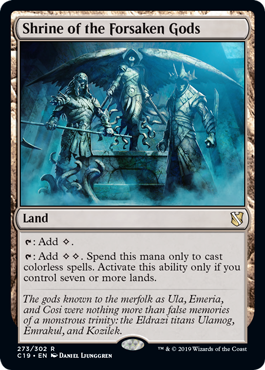 (image for) Shrine of the Forsaken Gods