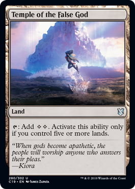 (image for) Temple of the False God