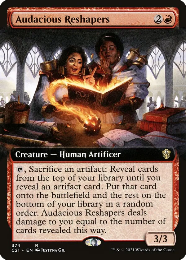 (image for) Audacious Reshapers (Extended Art)