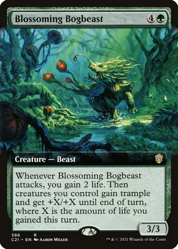 (image for) Blossoming Bogbeast (Extended Art)