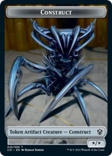 (image for) Construct (22) // Treasure Double-sided Token