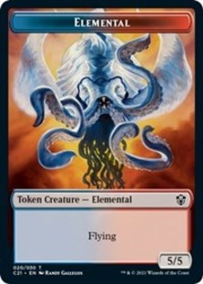 (image for) Elemental (20) // Copy Double-sided Token
