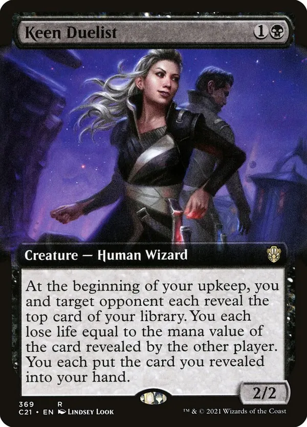 (image for) Keen Duelist (Extended Art)