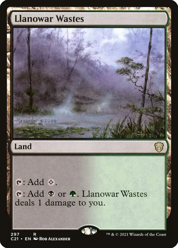 (image for) Llanowar Wastes