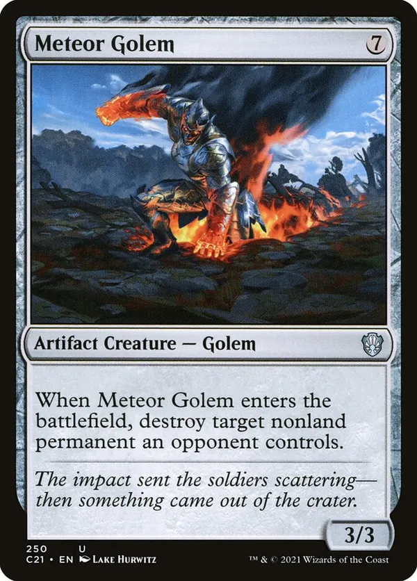 (image for) Meteor Golem