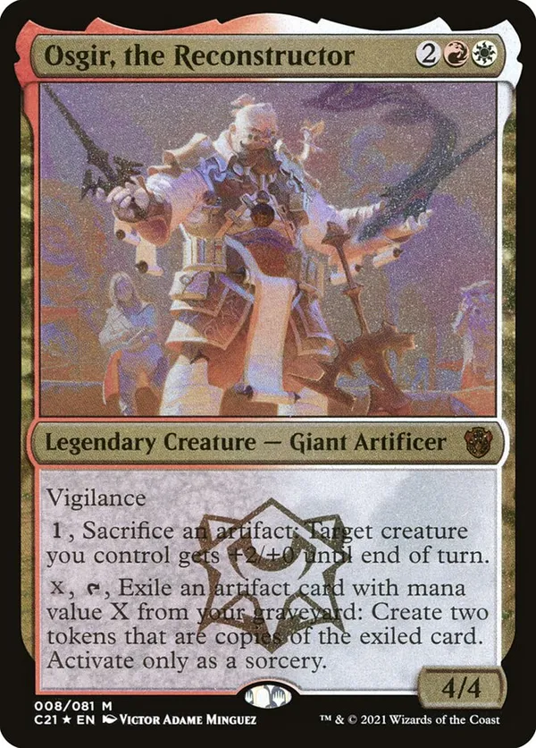 (image for) Osgir, the Reconstructor (Display Commander) - Thick Stock