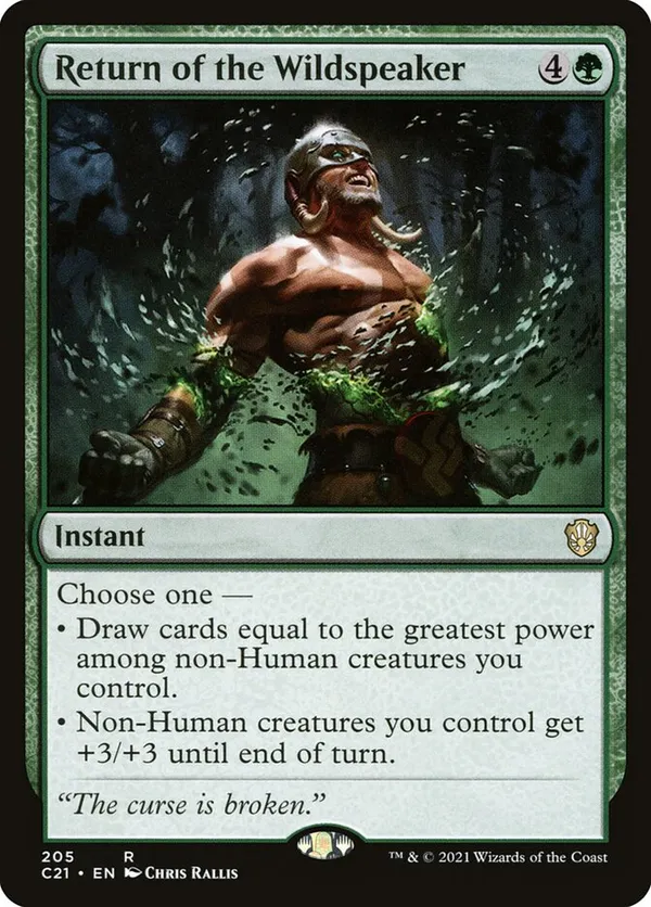 (image for) Return of the Wildspeaker