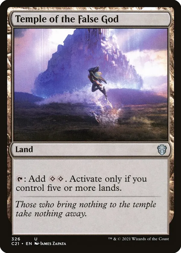(image for) Temple of the False God