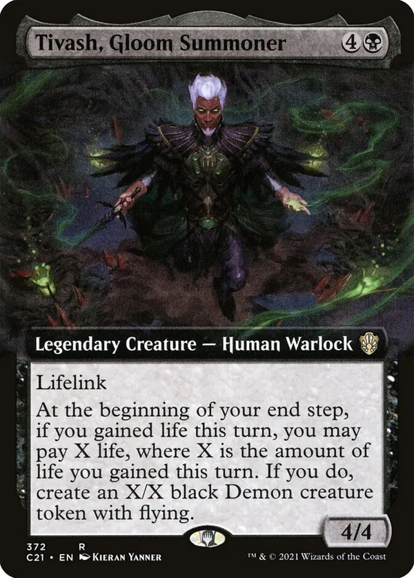 (image for) Tivash, Gloom Summoner (Extended Art)