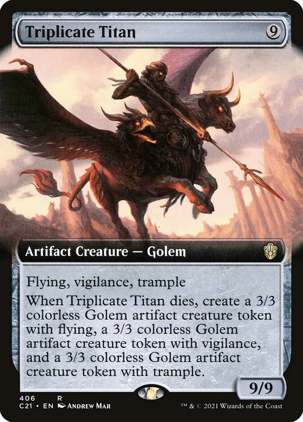 (image for) Triplicate Titan (Extended Art)