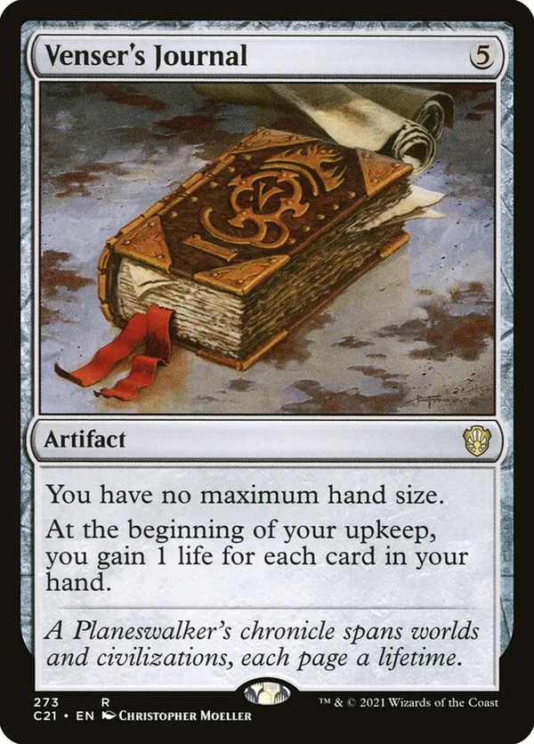 (image for) Venser's Journal