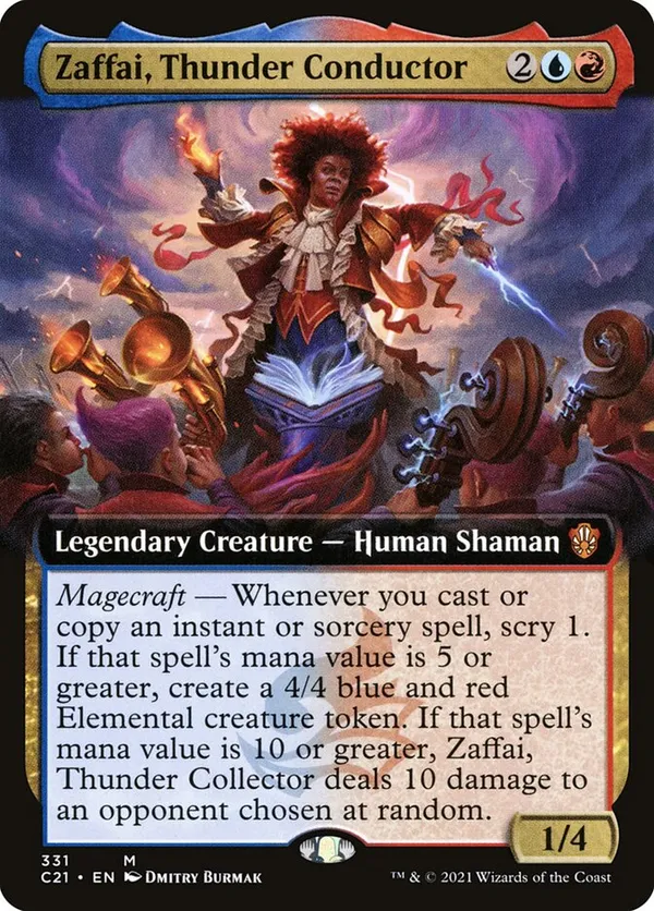 (image for) Zaffai, Thunder Conductor (Extended Art)