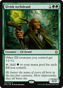 (image for) Elvish Archdruid