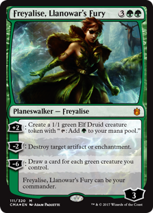 (image for) Freyalise, Llanowar's Fury