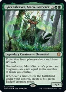 (image for) Greensleeves, Maro-Sorcerer (Extended Art) (Foil)