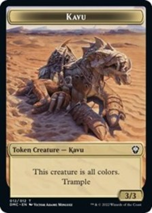(image for) Kavu // Beast Double-sided Token