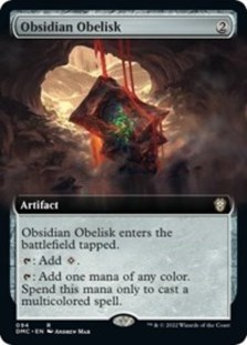 (image for) Obsidian Obelisk (Extended Art)