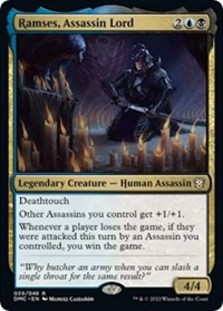 (image for) Ramses, Assassin Lord (Foil)