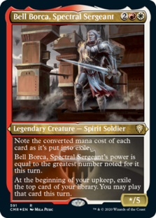 (image for) Bell Borca, Spectral Sergeant (Foil Etched) (Foil)