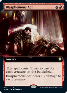 (image for) Blasphemous Act (Extended Art) (Foil)