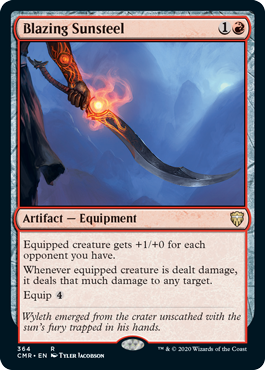 (image for) Blazing Sunsteel (Foil)