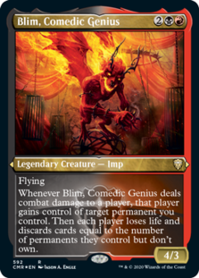 (image for) Blim, Comedic Genius (Foil Etched) (Foil)