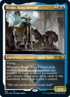 (image for) Brago, King Eternal (Foil Etched) (Foil)