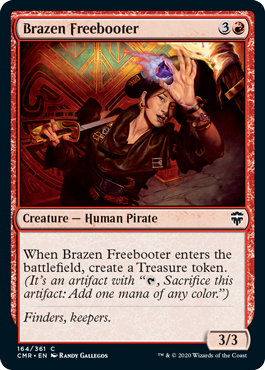 (image for) Brazen Freebooter (Foil)