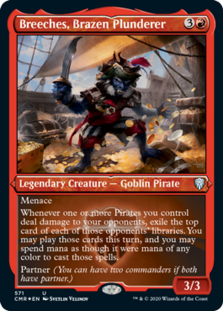 (image for) Breeches, Brazen Plunderer (Foil Etched) (Foil)