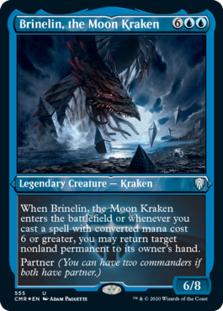 (image for) Brinelin, the Moon Kraken (Foil Etched) (Foil)