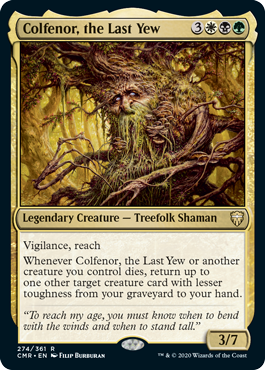 (image for) Colfenor, the Last Yew (Foil)