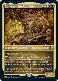 (image for) Colfenor, the Last Yew (Foil Etched) (Foil)