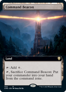 (image for) Command Beacon (Extended Art) (Foil)