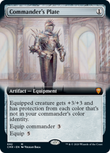 (image for) Commander's Plate (Extended Art)