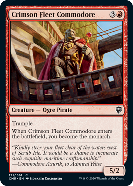 (image for) Crimson Fleet Commodore (Foil)