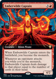 (image for) Emberwilde Captain (Extended Art) (Foil)